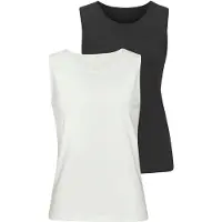 LASCANA Top preto / branco