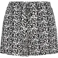 Swirly Calças 'Comfy' preto / branco