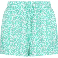 Swirly Calças 'Comfy' turquesa / branco