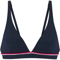 s.Oliver Top de biquíni marinho / vermelho / branco