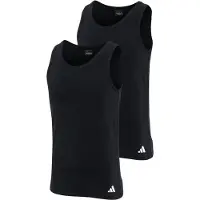 Adidas Underwear Conjunto de 2 camisolas de alças de algodão Active Flex