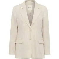 Part two Blazer 'PWNikoleta' preto / branco casca de ovo