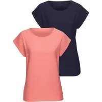 Vivance Camisa marinho / alperce