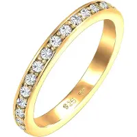 Elli Anel 'Kristall' ouro / transparente