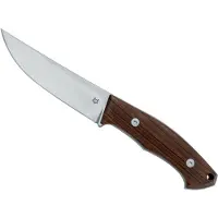 FOX Knives Fenix FX649-SA Niolox, Santos Wood, faca de caça, Yevgeny Khokhlov design