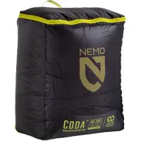 Nemo - Sacos-cama trekking - Coda Mens 10/20 Goodnight Gray para Homem - Tamanho Regular - Cinzento