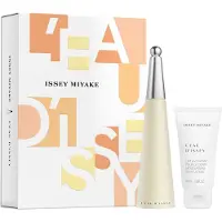 Issey Miyake Conjunto presente feminino L'Eau d'Issey leite corporal 50 ml + Eau de Toilette 50 ml