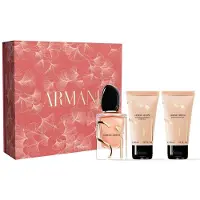 Giorgio Armani Sì Intense coffret de presente para mulher com mini gel de duche e mini loção corporal