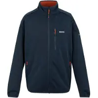 Regatta Casaco de velo 'Kames' azul escuro / branco