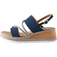 Next Sandália navy / transparente