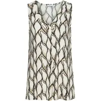 LASCANA Top creme / ouro / preto / prata