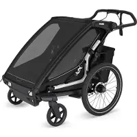 Thule - Carrinhos desportivos - Chariot Sport 2 Double Black para Unissexo - Preto