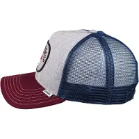 Djinns Boné 'Tomato Soup' azul escuro / acinzentado / carmesim / branco