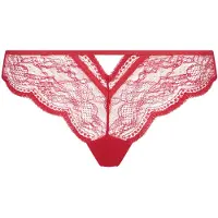 Hunkemoller Tanga 'Isabelle' vermelho