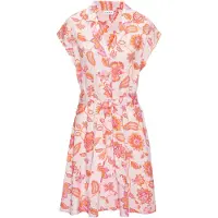 LASCANA Vestidos camiseiros laranja / rosa pastel / vermelho