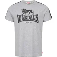 Lonsdale Camisa 'STOUR' cinzento / preto