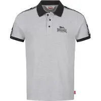 Lonsdale Camisa 'Setter' acinzentado / preto / branco
