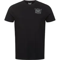 TAPOUT Camisa 'Punkass Tee' preto / branco