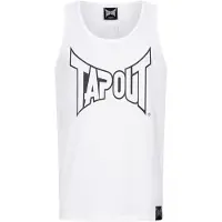 TAPOUT Camisa 'Tipton Singlet' preto / branco