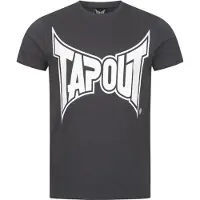 TAPOUT Camisa antracite / branco