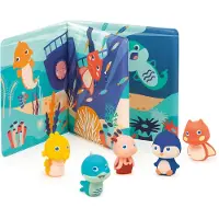 Ludi Brinquedos De Banho Bath Book And Finger Figures (lu40018)