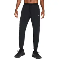 Nike Calças de desporto 'STRIDE' preto / branco