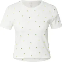 ONLY Camisa 'ONLFenja' amarelo / verde / branco