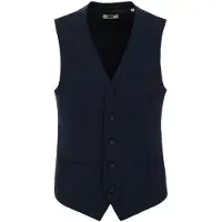 We fashion Colete azul noturno