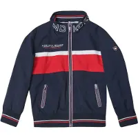 KOROSHI Casaco meia-estação navy / vermelho / branco