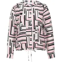 Comma casual identity Blusa cor-de-rosa / preto / branco