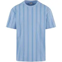 Urban Classics Camisa azul / branco