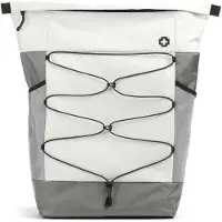 Strellson Mochila 'Homerton Sebastian' cinzento / cinzento escuro / preto / offwhite