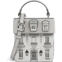 Karl Lagerfeld para mulher. A2W30252 Bolsa tiracolo Maison Karl Essentials bege (OSFA), Branco, Casual, Poliuretano