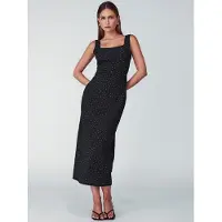 Willa Vestido 'Hallee' preto / branco
