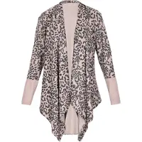 Faina Casaco de malha 'Fashion Look' cappuccino / preto