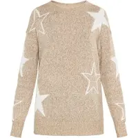 SANIKA Pullover 'Fashion Look' bege mosqueado / offwhite