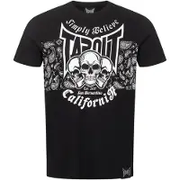 TAPOUT Camisa 'Adelantos' preto / branco
