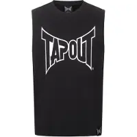 TAPOUT Camisa 'Alemada' preto / branco