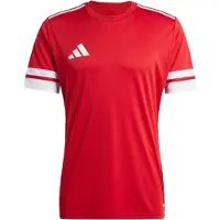 Adidas Camisola de futebol 'Squadra 25' vermelho vivo / branco