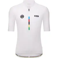 Santini Camisola De Ciclismo De Manga Curta Uci World Champion Mondo 2025
