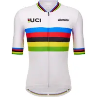 Santini Camisola De Ciclismo De Manga Curta Uci World Champion 2025