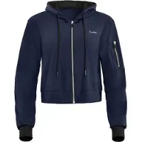 Winshape Casaco deportivo 'J009C' antracite / preto / branco