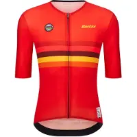Santini Camisola De Ciclismo De Manga Curta Uci World Champion Spain 2025