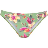 LASCANA Cueca biquíni amarelo / verde claro / fúcsia / vermelho