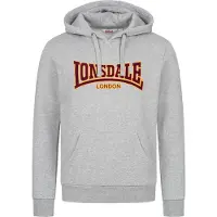 Lonsdale Sweatshirt 'Classic' amarelo / cinzento / preto