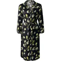 Mexx Vestidos camiseiros 'Birne' cáqui / maçã / preto / branco