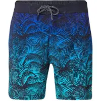 KOROSHI Calções de banho azul / marinho / aqua