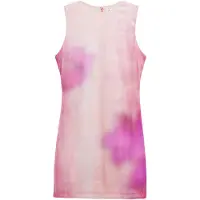 Desigual , Vestido curto brilhante, PoliÉSter, Vermelho, L