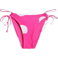 Desigual , Calcinha biquíni conchas fúcsia, Vermelho, L