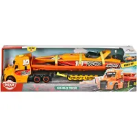 Dickie Toys Caminhão De Reboque Da Cidade Corrida Marítima Luz E Som 41 Cm